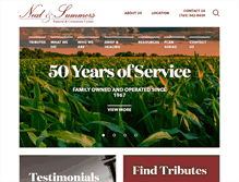 Tablet Screenshot of nealandsummers.com